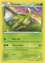 Virizion 12/98 Non-Holo Promo - Theme Deck Exclusive